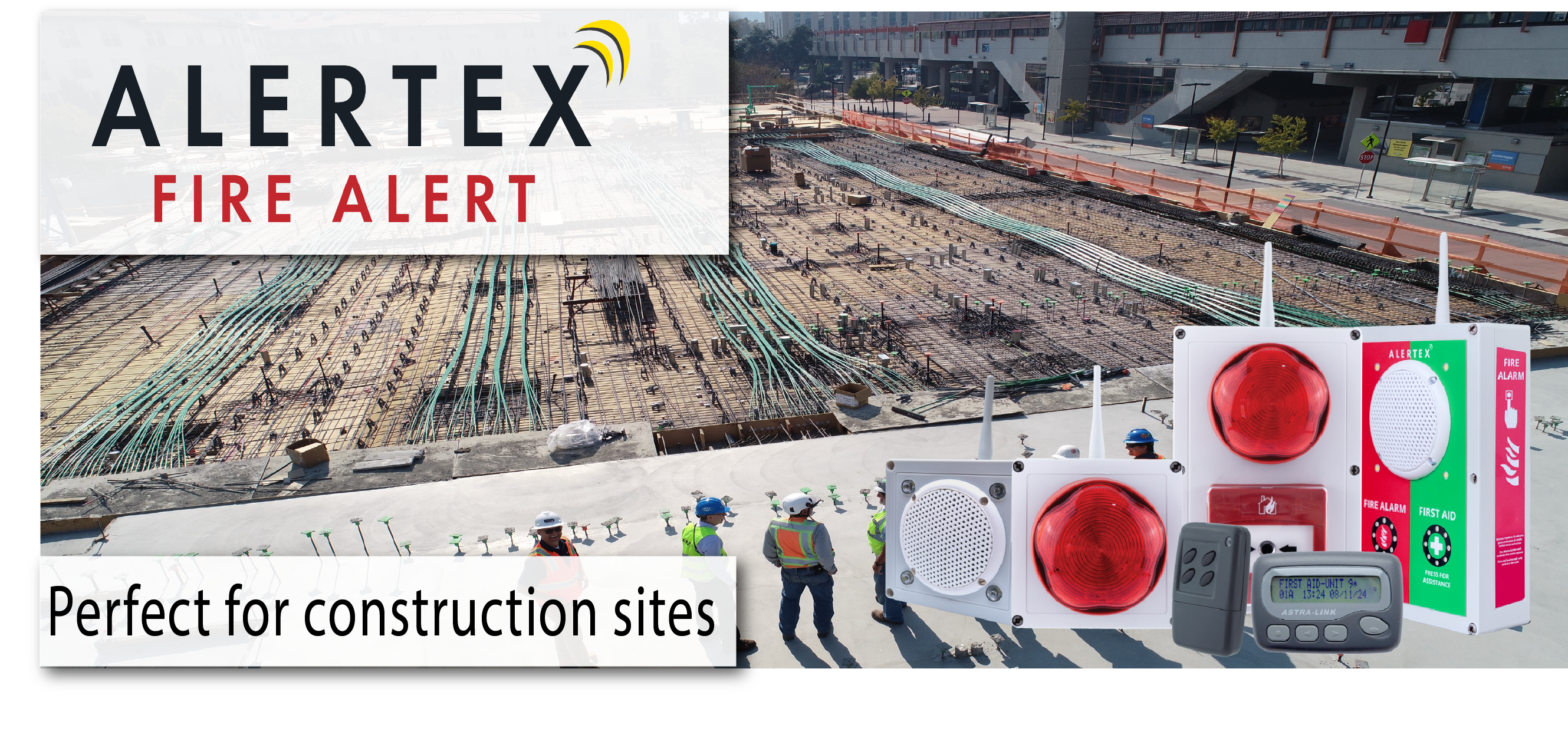 Constructions Fire Alert Unit Picture