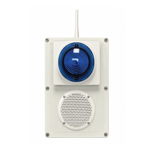Alertex Wireless Annunciator With Blue Strobe Picture